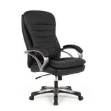 Moustache MOFC 3600 BK Office Chairs Big Tall Executive Office Chair 400 lb Weight Capacity Black Moustache