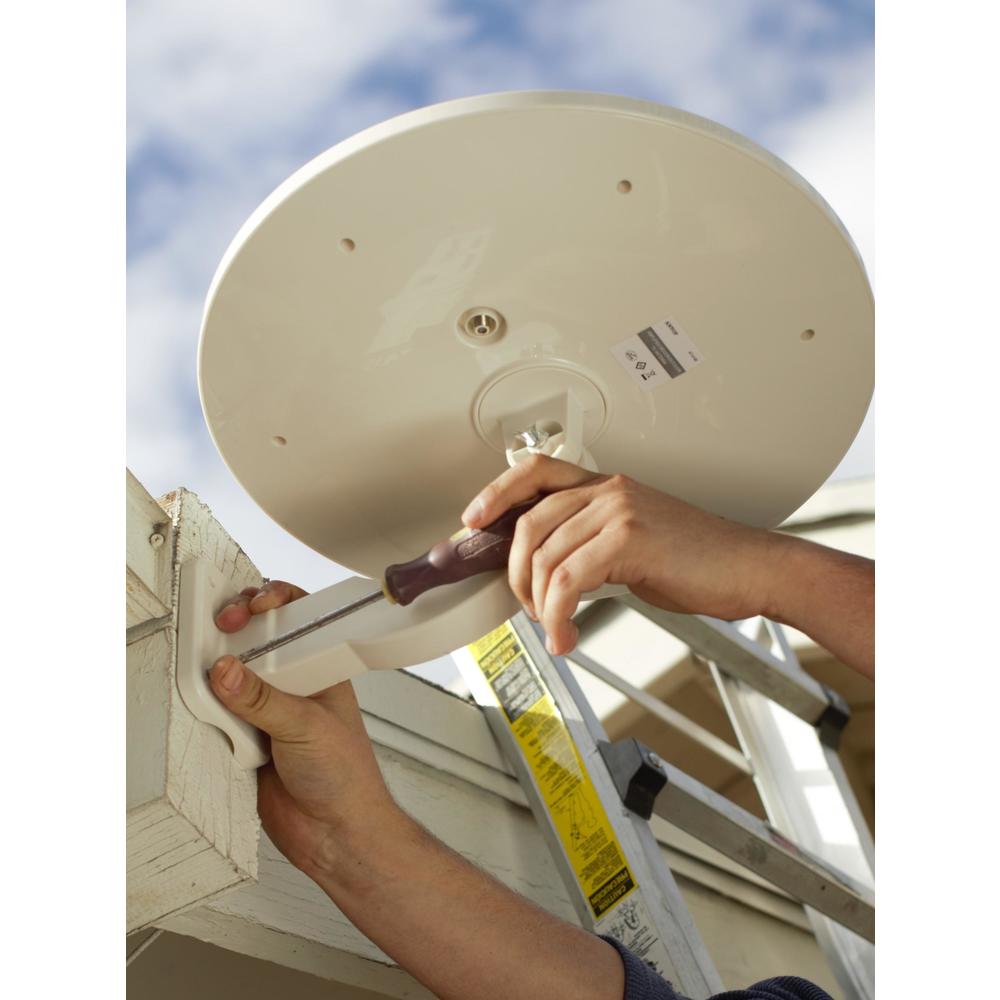 UFO Smartpass Amplified Outdoor/Attic/RV HDTV Antenna with Builtin 4G LTE Filter Antop®