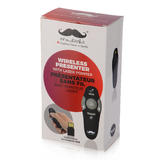 Moustache MOC 000100 Mice Wireless Presenter Remote Control RF 2 4GHz 100m Moustache