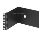 Monoprice Canada Cab 8624 Rack Cabinet Wall Mount Bracket 3 5X19X4 inch 2U Monoprice