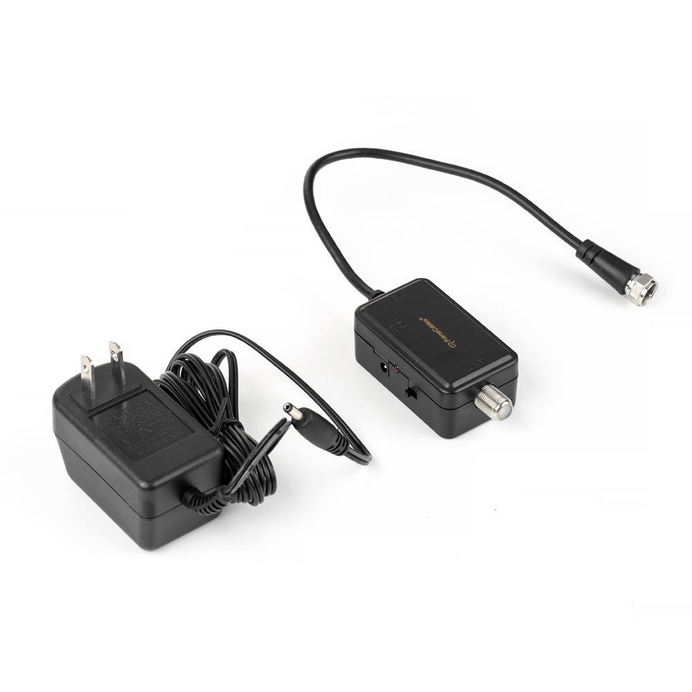Digital TV Antenna Amplifier with Power Adapter Included PrimeCables®