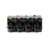 Moustache M 70C1H Combo CS510de Lexmark 70C1H Compatible Toner Cartridge Combo High Yield BK C M Y Moustache