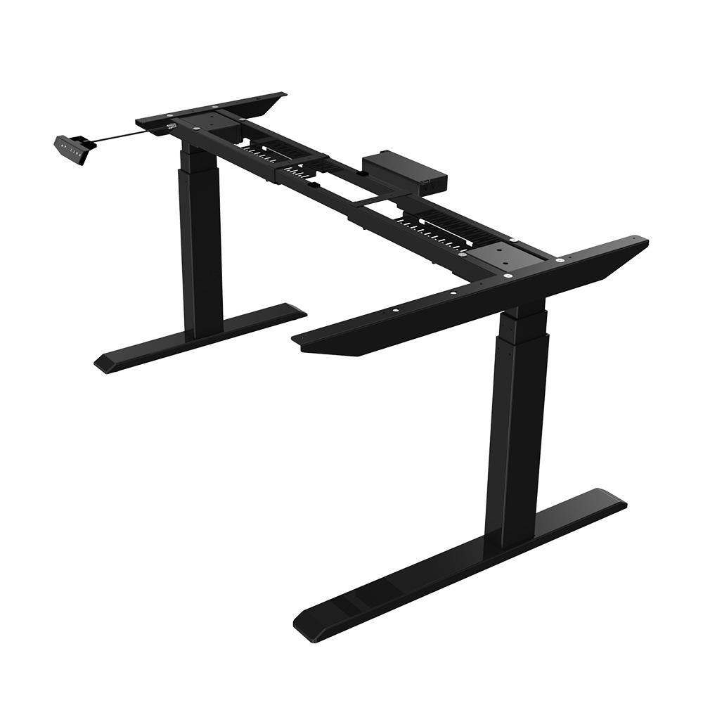Dualleg Height Adjustable Electric sit and stand frame for L shape