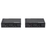 Monoprice Canada Cab 16048 Audio Video Extenders Blackbird HDMI Extender over Single 100m CAT6 TCP IP with IR Support Monopri