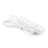 PrimeCables Cab BU3UW AC Power Adapters Wi Fi Smart 3 Outlets Power Strip Surge Protector App Controlled 2 USB Fast Charging 