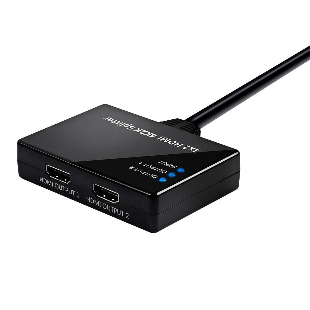 Blackbird 4K 1x2 HDMI Pigtail Splitter Monoprice®