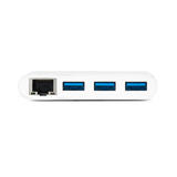 PrimeCables Cab UTC 3UE02 USB 3 0 USB 3 1 Type C to USB 3 0X3 Gigabit Ethernet Adapter PrimeCables