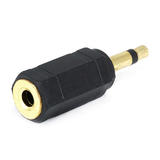 Monoprice Canada Cab 7128 Audio Adapters 3 5mm Mono Plug to 3 5mm Stereo Jack Adaptor Gold Plated Monoprice