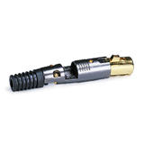 PrimeCables Cab 6211 Audio Adapters 3 Pin XLR Female Mic Connector Gold Plated Pins PrimeCables