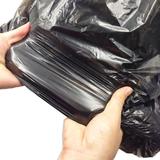 j3270004 Garbage Bags Plastic Strong Black Garbage Bags 35 x 50 200 Pack