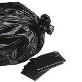 j3270004 Garbage Bags Plastic Strong Black Garbage Bags 35 x 50 200 Pack