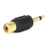 Monoprice Canada Cab 7146 Audio Adapters 3 5mm TS Mono Plug to RCA Jack Adapter Gold Plated Monoprice