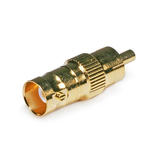 PrimeCables Cab 4127 Video Adapters BNC Female to RCA Male Adaptor Gold Plated PrimeCables