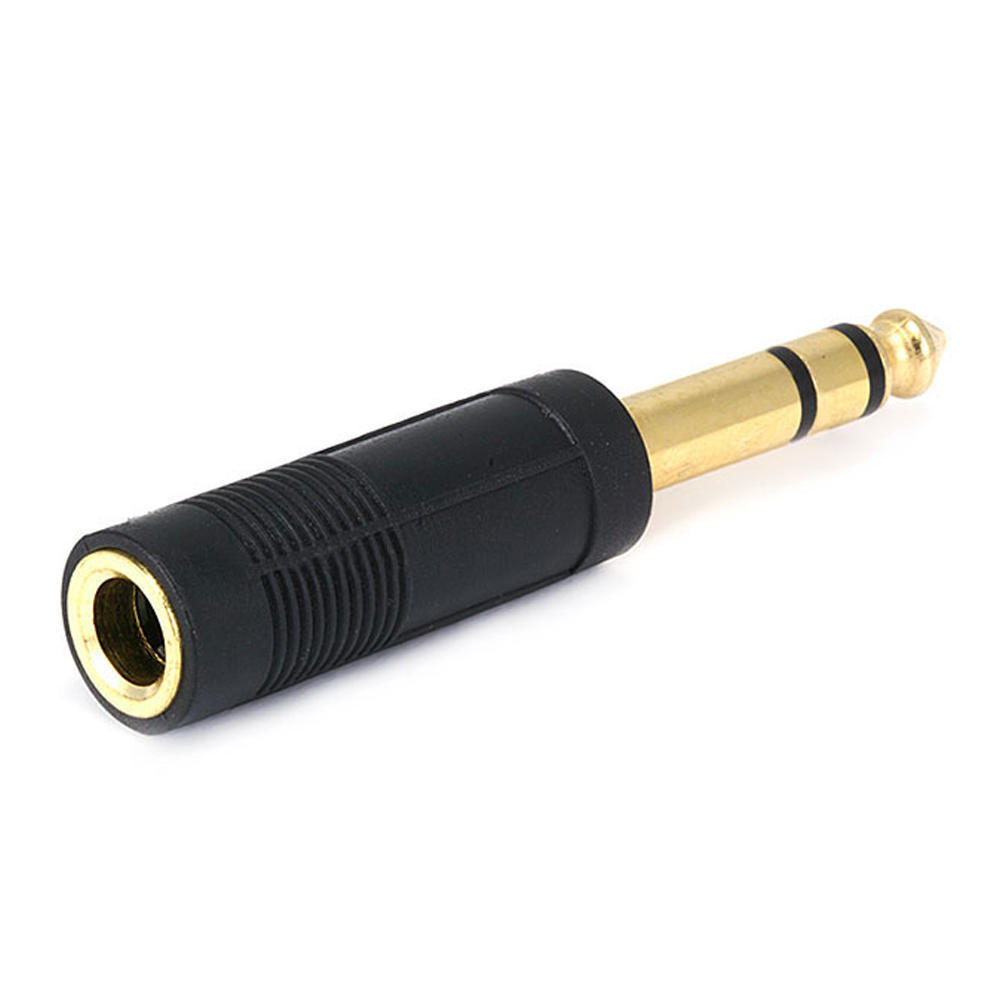 6.35mm (1/4 Inch) Stereo Plug to 6.35mm (1/4 Inch) Stereo Jack Adapter