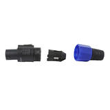 Monoprice Canada Cab 601510 Audio Adapters 4 pole NL4 Female Speaker Twist Connector Monoprice