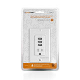 cab LQ 1C Power Wall Plates In Wall Scoket