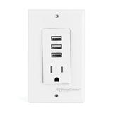 cab LQ 1C Power Wall Plates In Wall Scoket