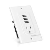 cab LQ 1C Power Wall Plates In Wall Scoket