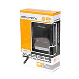Monoprice Canada Cab 5328 USB Hubs 7 Port High Speed USB 2 0 Hub AC Adapter for PC Laptop Mac Monoprice