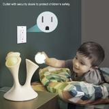 CAB TST15 Lighting Appliances GFCI Decora Receptacle Outlet Self Test Tamper Resistant 15Amp 125Volt NEMA 5 15 PrimeCables