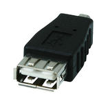 Monoprice Canada Cab 4813 USB 2 0 Adapters USB 2 0 A Female to Mini 4 pin B4 Male Adapter Monoprice