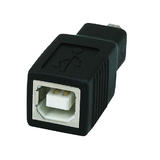 Other Brands Cab 4815 USB 2 0 Adapters USB 2 0 B Female to Mini 4 pin B4 Male Adapter