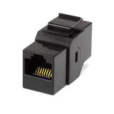 Monoprice Canada Cab 7285 Inline Couplers T Adapters Cat5e Inline Coupler Type Keystone Jack Black Monoprice