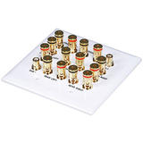 Monoprice Canada Cab 6707 Audio Video Wall Plates 2 Gang 7 2 Surround Sound Distribution Wall Plate Monoprice