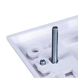 Monoprice Canada Cab 4013 Audio Video Wall Plates 3 Gang 8 2 Surround Sound Distribution Wall Plate Monoprice