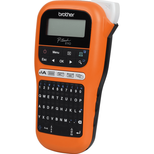 Brother® PTE110VP Industrial Handheld Label Printer
