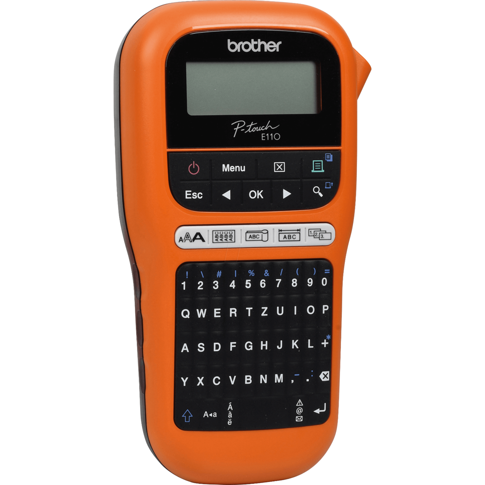 Brother® PTE110VP Industrial Handheld Label Printer
