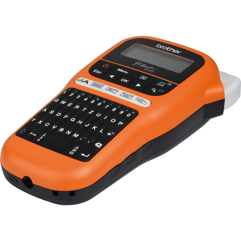 Brother® PTE110VP Industrial Handheld Label Printer