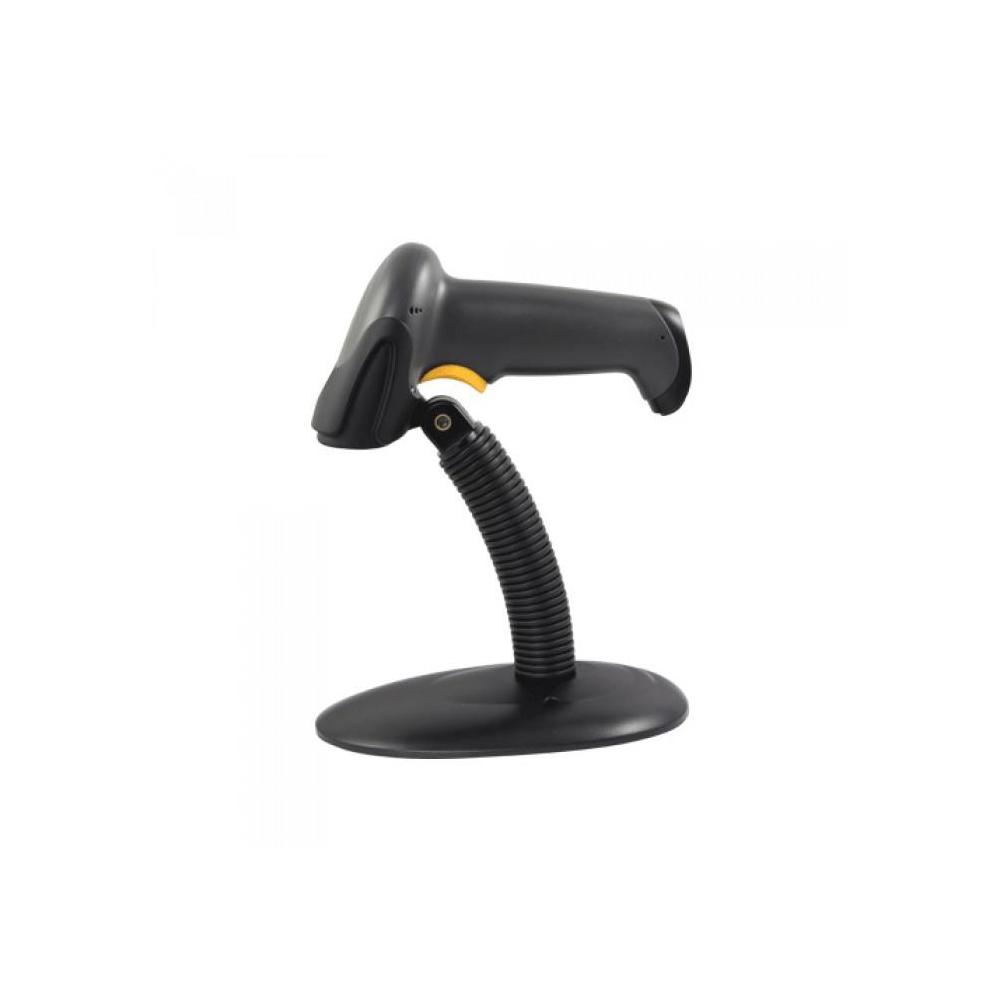 L6500A Corded Barcode Scanner with HandsFree Stand, Black