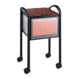 SAFCO 918 5374BL File Carts SAFCO Impromtu Mobile File Cart with Locking Top