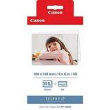 Canon 3115B001 OEM Photo Paper Canon KP 108IN 4 x 6 Original Color Photo Paper and 3115B001 Ink Kit