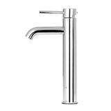 LIVINGbasics LVB FC 1H14 CR Bathroom Accessories Modern Commercial Light Chrome Single Handle Tall Body Bathroom Basin Faucet