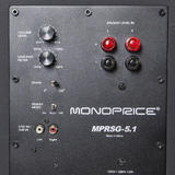 Monoprice Canada Cab 10565 Speakers Subwoofer Monoprice Premium 5 1 Ch Home Theater System with Subwoofer
