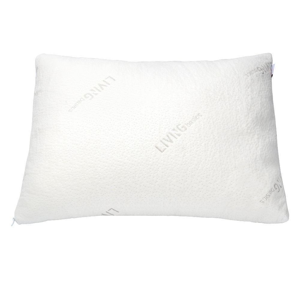 Memory Foam Pillow Shredded Hypoallergenic Standard Size