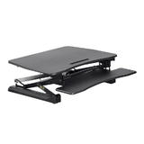 Monoprice Canada Cab 27774 Monitor Desk Mounts Electric Height Adjustable Sit Stand Desk Converter 36 monoprice