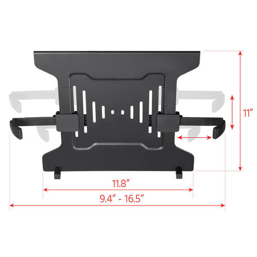 Laptop Holder Attachment for LCD Desk Mounts (Mount Not Included