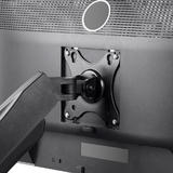 Monoprice Canada Cab 24587 Monitor Desk Mounts Single Monitor Adjustable Gas Spring Desk Mount For Smaller Screens Up to 27 i