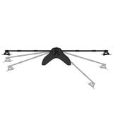 Monoprice Canada Cab 13816 Monitor Desk Mounts Triple Monitor Free Standing Desk Mount 15 30 monoprice