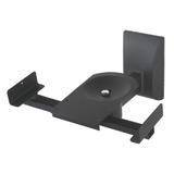 PrimeCables Cab PC 07904 Wall Mount Brackets Speaker Mount Set of 2 Side Clamp with Tilt and Swivel Black PrimeCables
