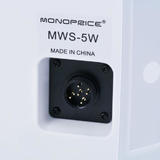 Monoprice Canada Cab 6971 Speakers Subwoofer 5 1 4 Inches 2 Way Indoor Outdoor Waterproof Speakers Pair 40W Nominal 80W Max