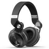 Bluedio T2S Headsets Bluedio T2S Bluetooth V5 0 Headphones On Ear with Mic Black