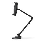 Cab 86744 Tablet Phone Mounts Full Motion Smartphone Tablet Holder Suction cup and Clamp 2 Colors Available Black or White