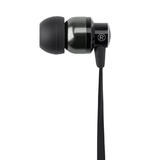 Monoprice Canada Cab 13801 Headphones Earbuds Hi Fi Reflective Sound Technology Earbuds Headphones with Microphone Black Carb