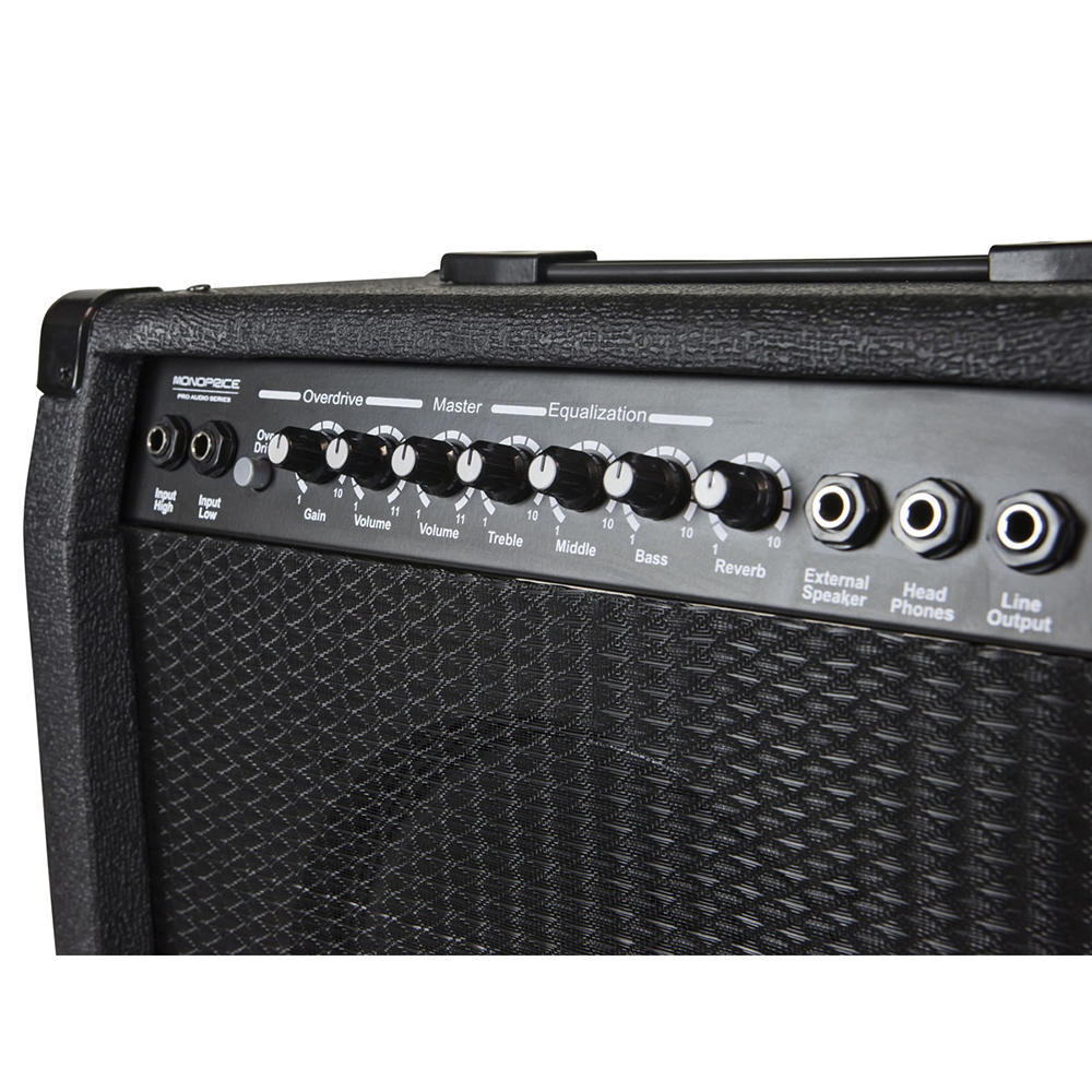 40Watt, 1x10 Guitar Combo Amplifier with Spring Reverb Monoprice®