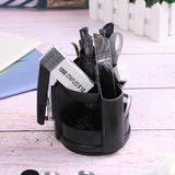 Moustache MOS TY730S Desk Organizers Rotatable Desk Organizer Combo Black Moustache