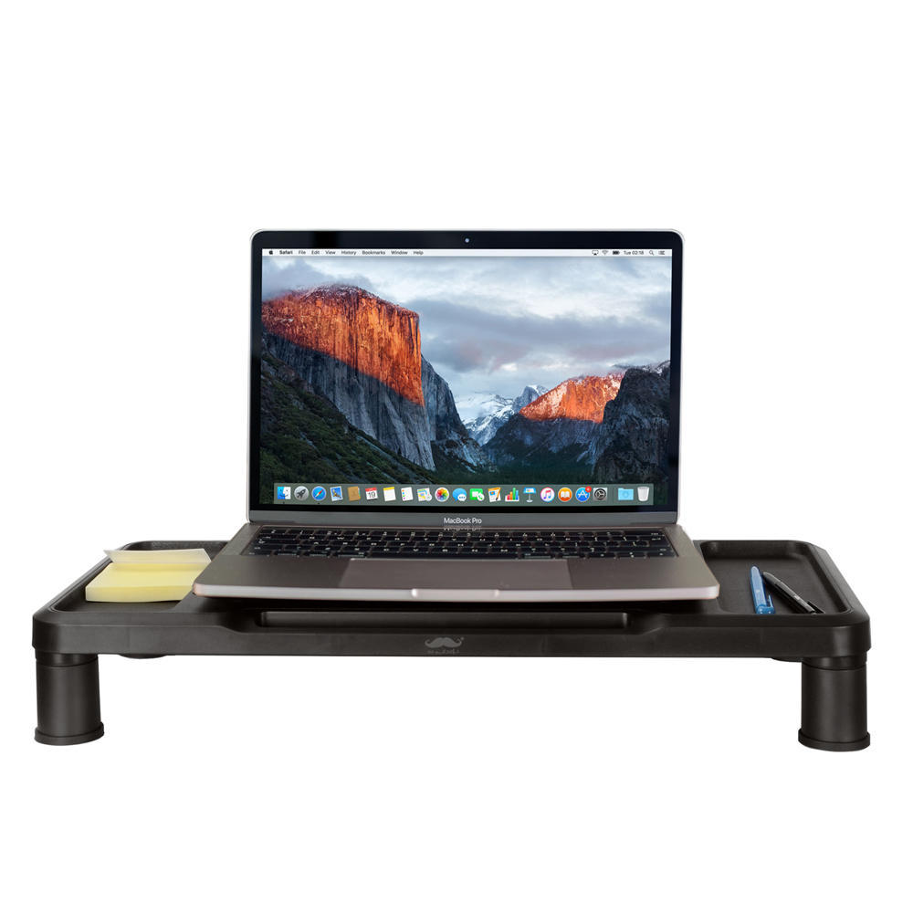 Ergonomic Height Adjustable Flexible Monitor Stand Riser Moustache®